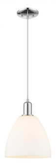 Bristol - 1 Light - 9 inch - Polished Chrome - Cord hung - Mini Pendant (3442|716-1P-PC-GBD-91)