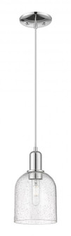Bella - 1 Light - 6 inch - Polished Chrome - Cord hung - Mini Pendant (3442|716-1P-PC-G558-6SDY)