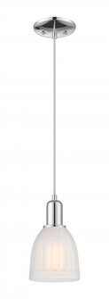 Brookfield - 1 Light - 6 inch - Polished Chrome - Cord hung - Mini Pendant (3442|716-1P-PC-G441)