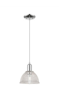 Arietta - 1 Light - 8 inch - Polished Chrome - Cord hung - Mini Pendant (3442|716-1P-PC-G422)