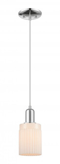 Hadley - 1 Light - 5 inch - Polished Chrome - Cord hung - Mini Pendant (3442|716-1P-PC-G341)