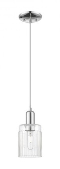Hadley - 1 Light - 5 inch - Polished Chrome - Cord hung - Mini Pendant (3442|716-1P-PC-G342)