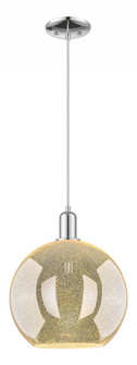 Athens - 1 Light - 12 inch - Polished Chrome - Cord hung - Mini Pendant (3442|716-1P-PC-G128-12)
