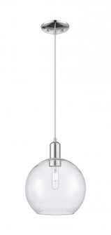 Athens - 1 Light - 10 inch - Polished Chrome - Cord hung - Mini Pendant (3442|716-1P-PC-G124-10)