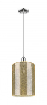 Cobbleskill - 1 Light - 9 inch - Polished Chrome - Cord hung - Mini Pendant (3442|716-1P-PC-G116-L)
