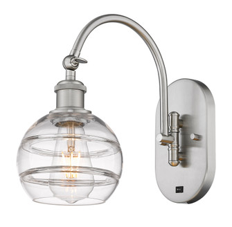Rochester - 1 Light - 6 inch - Brushed Satin Nickel - Adjustable - Sconce (3442|918-1W-SN-G556-6CL)