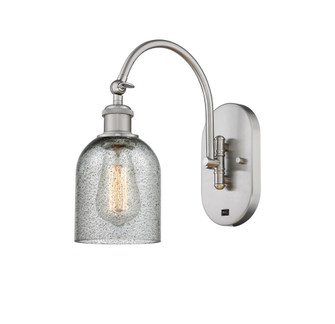 Caledonia - 1 Light - 5 inch - Brushed Satin Nickel - Sconce (3442|918-1W-SN-G257)