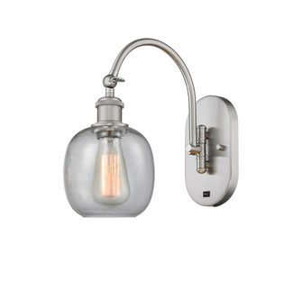 Belfast - 1 Light - 6 inch - Brushed Satin Nickel - Sconce (3442|918-1W-SN-G104)