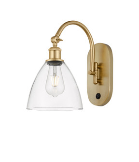 Bristol - 1 Light - 8 inch - Satin Gold - Sconce (3442|918-1W-SG-GBD-752)