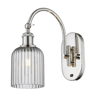 Bridal Veil - 1 Light - 5 inch - Polished Nickel - Sconce (3442|918-1W-PN-G559-5SM)