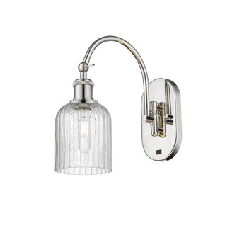 Bridal Veil - 1 Light - 5 inch - Polished Nickel - Sconce (3442|918-1W-PN-G559-5SDY)