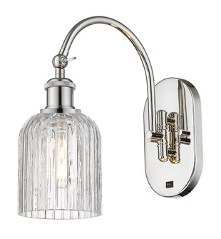 Bridal Veil - 1 Light - 5 inch - Polished Nickel - Sconce (3442|918-1W-PN-G559-5CL)