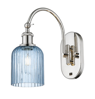 Bridal Veil - 1 Light - 5 inch - Polished Nickel - Sconce (3442|918-1W-PN-G559-5BL)