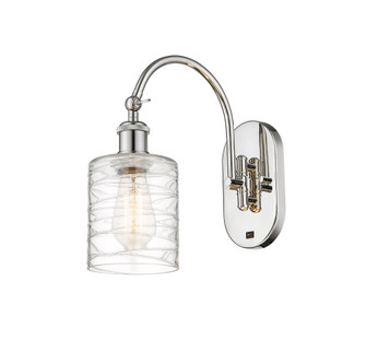 Cobbleskill - 1 Light - 5 inch - Polished Nickel - Sconce (3442|918-1W-PN-G1113)