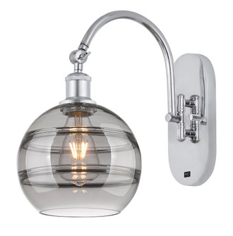 Rochester - 1 Light - 8 inch - Polished Chrome - Adjustable - Sconce (3442|918-1W-PC-G556-8SM)