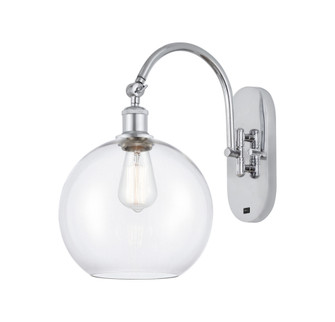 Athens - 1 Light - 10 inch - Polished Chrome - Adjustable - Sconce (3442|918-1W-PC-G122-10)