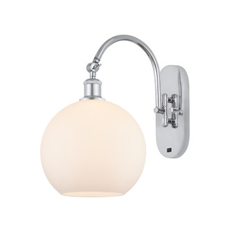 Athens - 1 Light - 10 inch - Polished Chrome - Adjustable - Sconce (3442|918-1W-PC-G121-10)