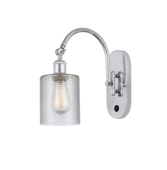 Cobbleskill - 1 Light - 5 inch - Polished Chrome - Sconce (3442|918-1W-PC-G112)
