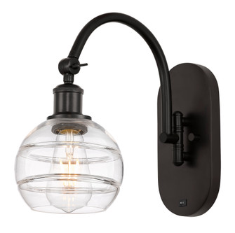 Rochester - 1 Light - 6 inch - Oil Rubbed Bronze - Adjustable - Sconce (3442|918-1W-OB-G556-6CL)