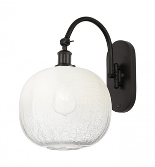 Brookhaven Sphere - 1 Light - 11 inch - Oil Rubbed Bronze - Sconce (3442|918-1W-OB-G481-10OP)