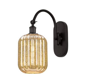 Preston Cylinder - 1 Light - 7 inch - Oil Rubbed Bronze - Sconce (3442|918-1W-OB-G460-7ME)