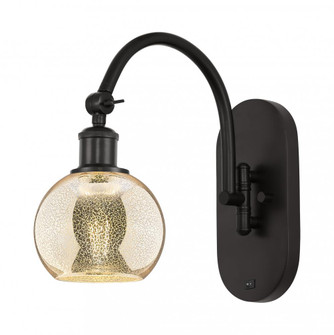 Athens - 1 Light - 6 inch - Oil Rubbed Bronze - Sconce (3442|918-1W-OB-G128-6)