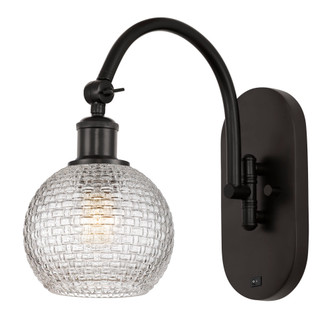 Athens - 1 Light - 6 inch - Oil Rubbed Bronze - Sconce (3442|918-1W-OB-G122C-6CL)