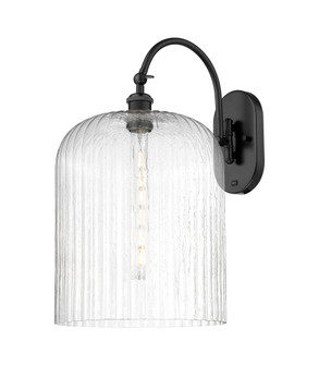 Bridal Veil - 1 Light - 12 inch - Matte Black - Sconce (3442|918-1W-BK-G559-12SDY)