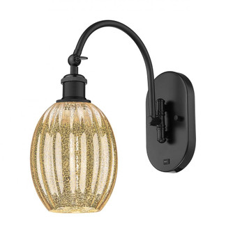Preston Bulb - 1 Light - 6 inch - Matte Black - Sconce (3442|918-1W-BK-G459-6ME)