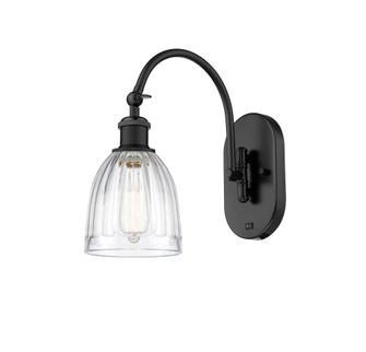 Brookfield - 1 Light - 6 inch - Matte Black - Sconce (3442|918-1W-BK-G442)