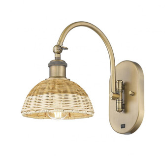 Bristol Natural II - 1 Light - 8 inch - Brushed Brass - Sconce (3442|918-1W-BB-NBD2-75-NAT)
