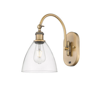 Bristol - 1 Light - 8 inch - Brushed Brass - Sconce (3442|918-1W-BB-GBD-752)