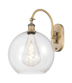 Athens - 1 Light - 12 inch - Brushed Brass - Adjustable - Sconce (3442|918-1W-BB-G122-12)