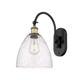 Bristol - 1 Light - 9 inch - Black Antique Brass - Sconce (3442|918-1W-BAB-GBD-94)