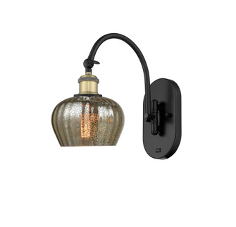 Fenton - 1 Light - 7 inch - Black Antique Brass - Sconce (3442|918-1W-BAB-G96)