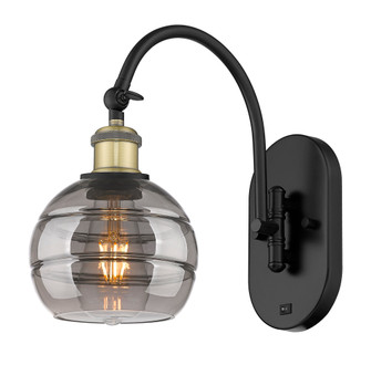 Rochester - 1 Light - 6 inch - Black Antique Brass - Adjustable - Sconce (3442|918-1W-BAB-G556-6SM)