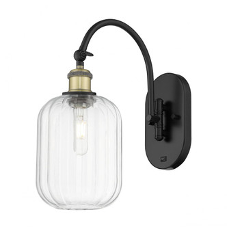 Preston Cylinder - 1 Light - 7 inch - Black Antique Brass - Sconce (3442|918-1W-BAB-G460-7CL)