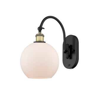 Athens - 1 Light - 8 inch - Black Antique Brass - Sconce (3442|918-1W-BAB-G121-8)