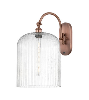 Bridal Veil - 1 Light - 12 inch - Antique Copper - Sconce (3442|918-1W-AC-G559-12SDY)