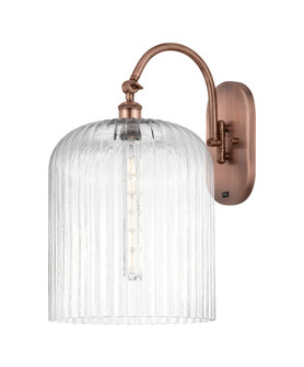 Bridal Veil - 1 Light - 12 inch - Antique Copper - Sconce (3442|918-1W-AC-G559-12CL)