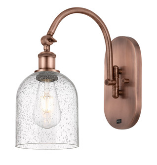 Bella - 1 Light - 6 inch - Antique Copper - Sconce (3442|918-1W-AC-G558-6SDY)