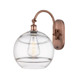 Rochester - 1 Light - 12 inch - Antique Copper - Adjustable - Sconce (3442|918-1W-AC-G556-12CL)
