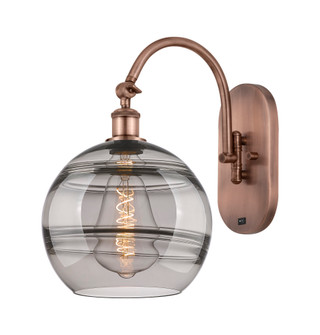 Rochester - 1 Light - 10 inch - Antique Copper - Adjustable - Sconce (3442|918-1W-AC-G556-10SM)