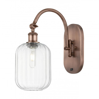 Preston Cylinder - 1 Light - 7 inch - Antique Copper - Sconce (3442|918-1W-AC-G460-7CL)