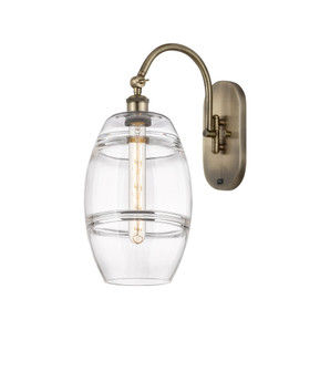 Vaz - 1 Light - 8 inch - Antique Brass - Adjustable - Sconce (3442|918-1W-AB-G557-8CL)