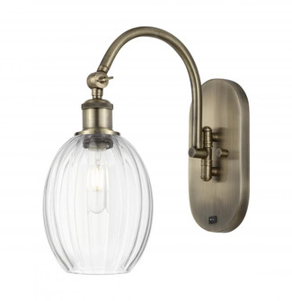 Preston Bulb - 1 Light - 6 inch - Antique Brass - Sconce (3442|918-1W-AB-G459-6CL)