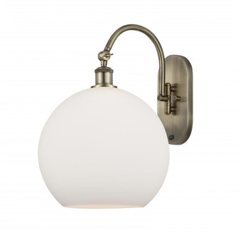 Athens - 1 Light - 12 inch - Antique Brass - Adjustable - Sconce (3442|918-1W-AB-G121-12)