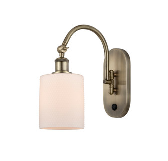 Cobbleskill - 1 Light - 5 inch - Antique Brass - Adjustable - Sconce (3442|918-1W-AB-G111)