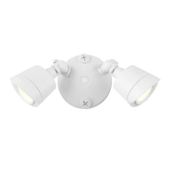 LED 3CCT Double Flood Light in White (128|4-FLOOD-A2-3CCT-WH)