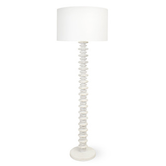 Regina Andrew Fishbone Floor Lamp (White) (5533|14-1020WT)